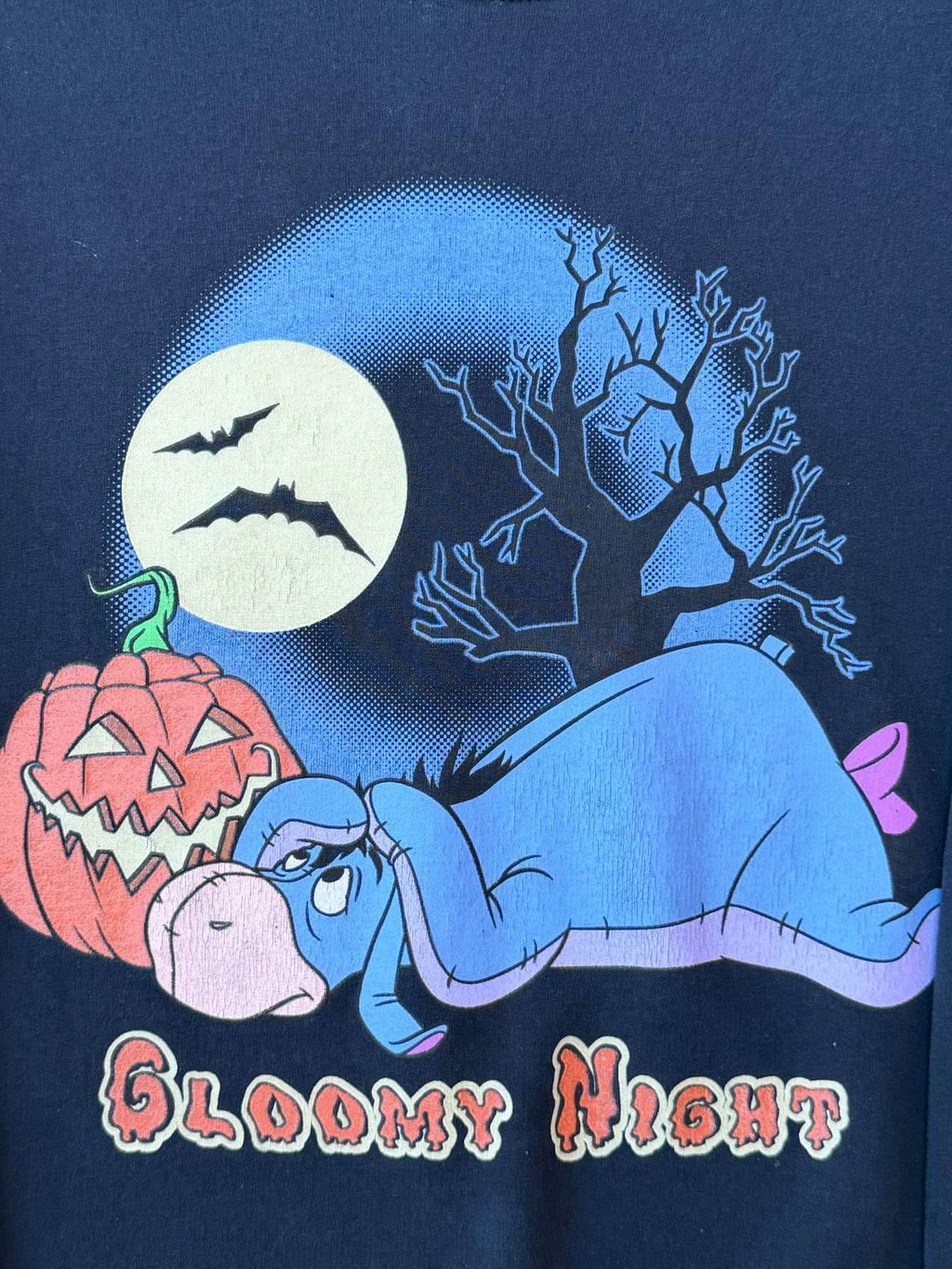 Disney Eeyore Gloomy Night Halloween Sweatshirt