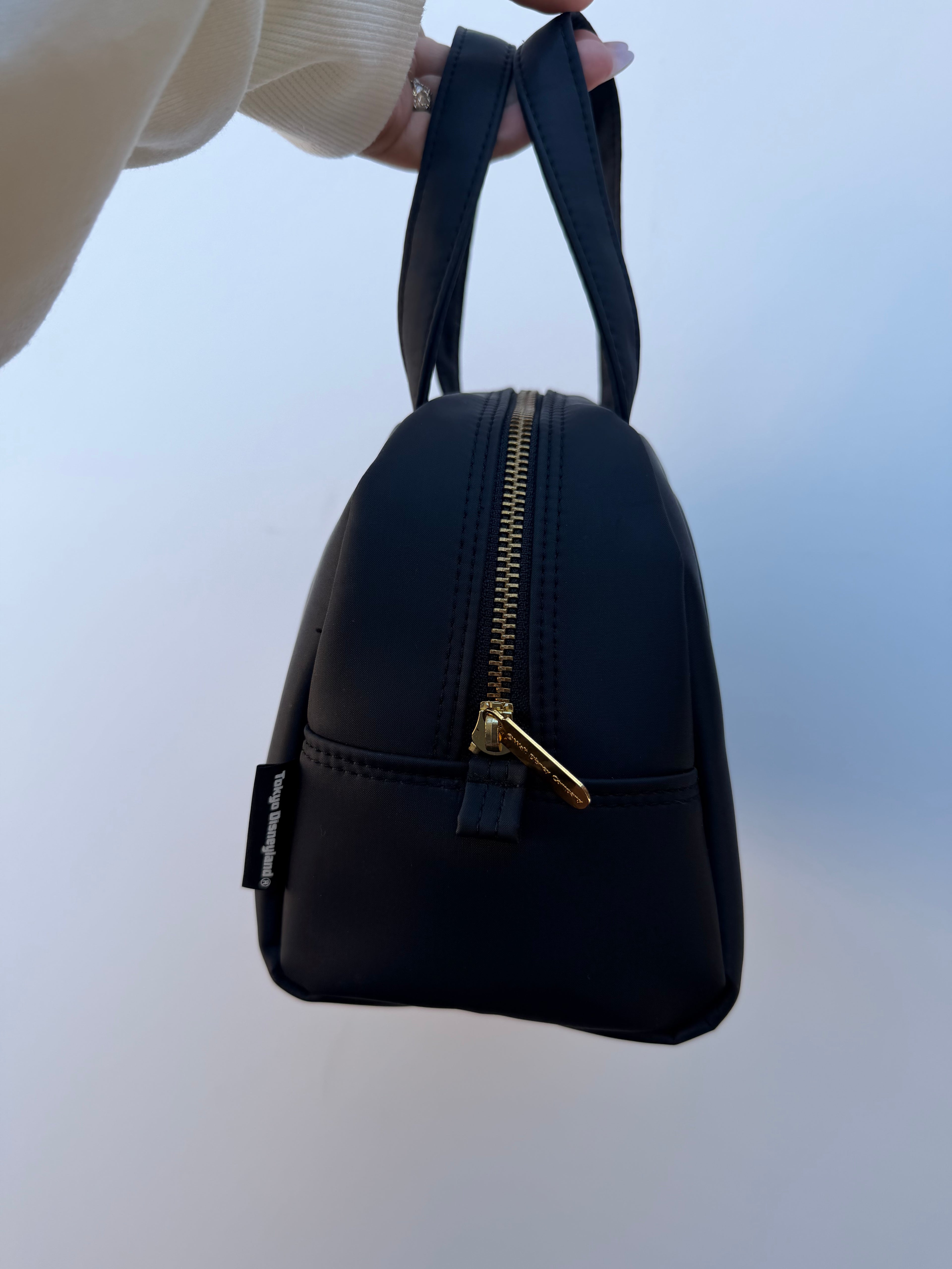 Black Mickey Nylon Handbag