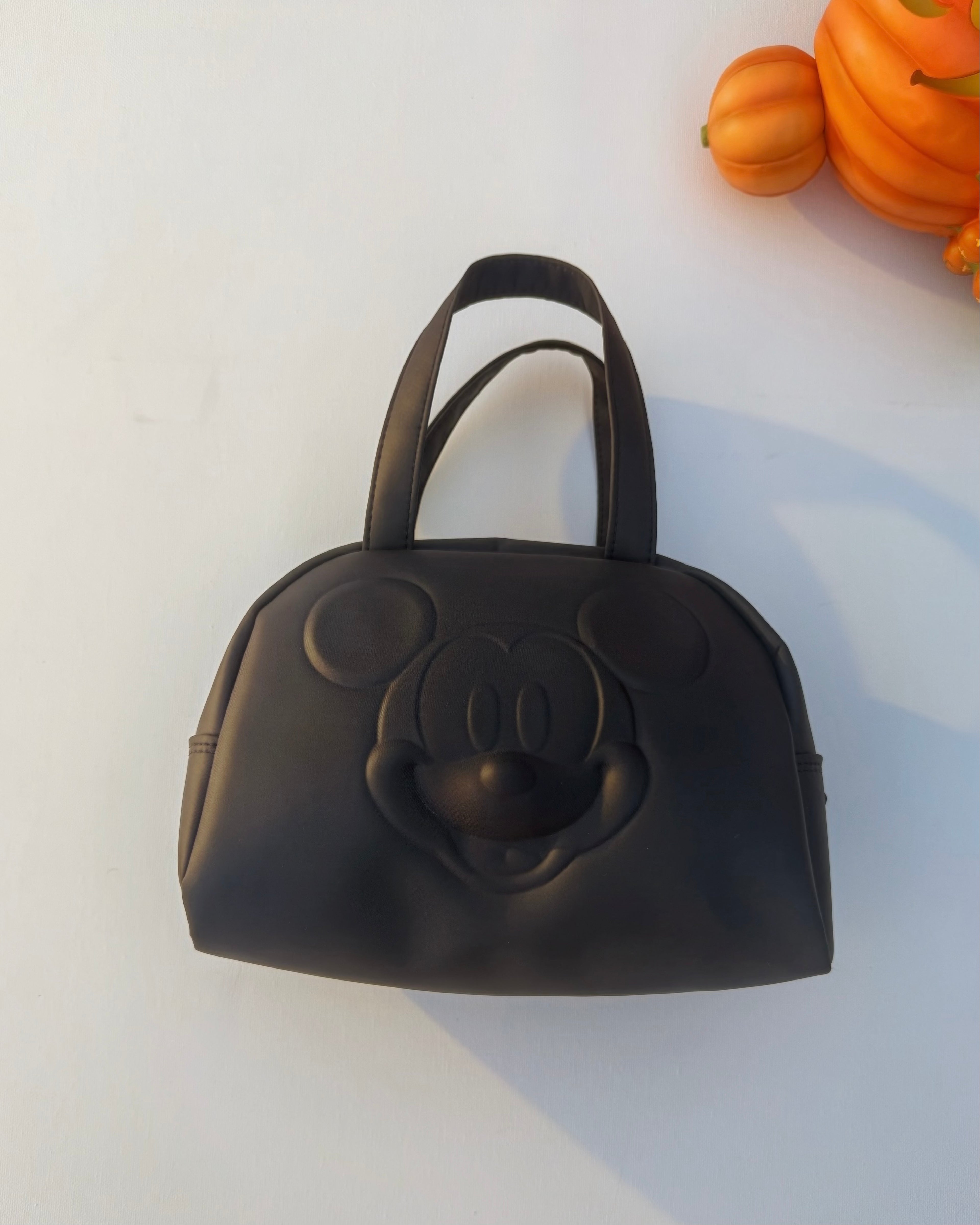 Black Mickey Nylon Handbag