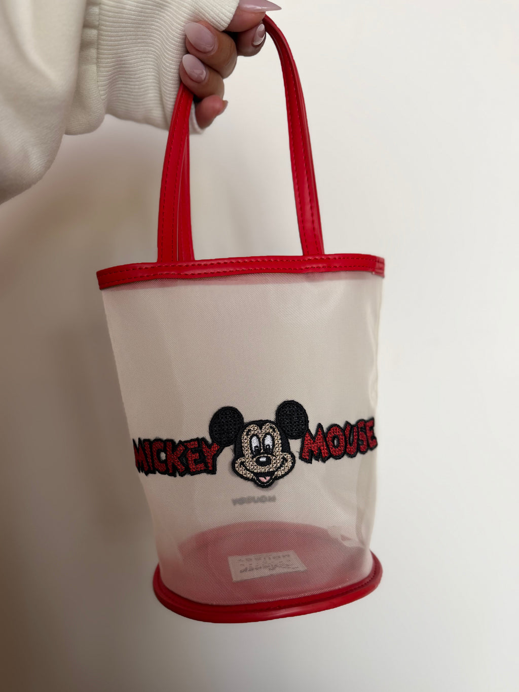 Disney x Moussy Cherry Mesh Tote