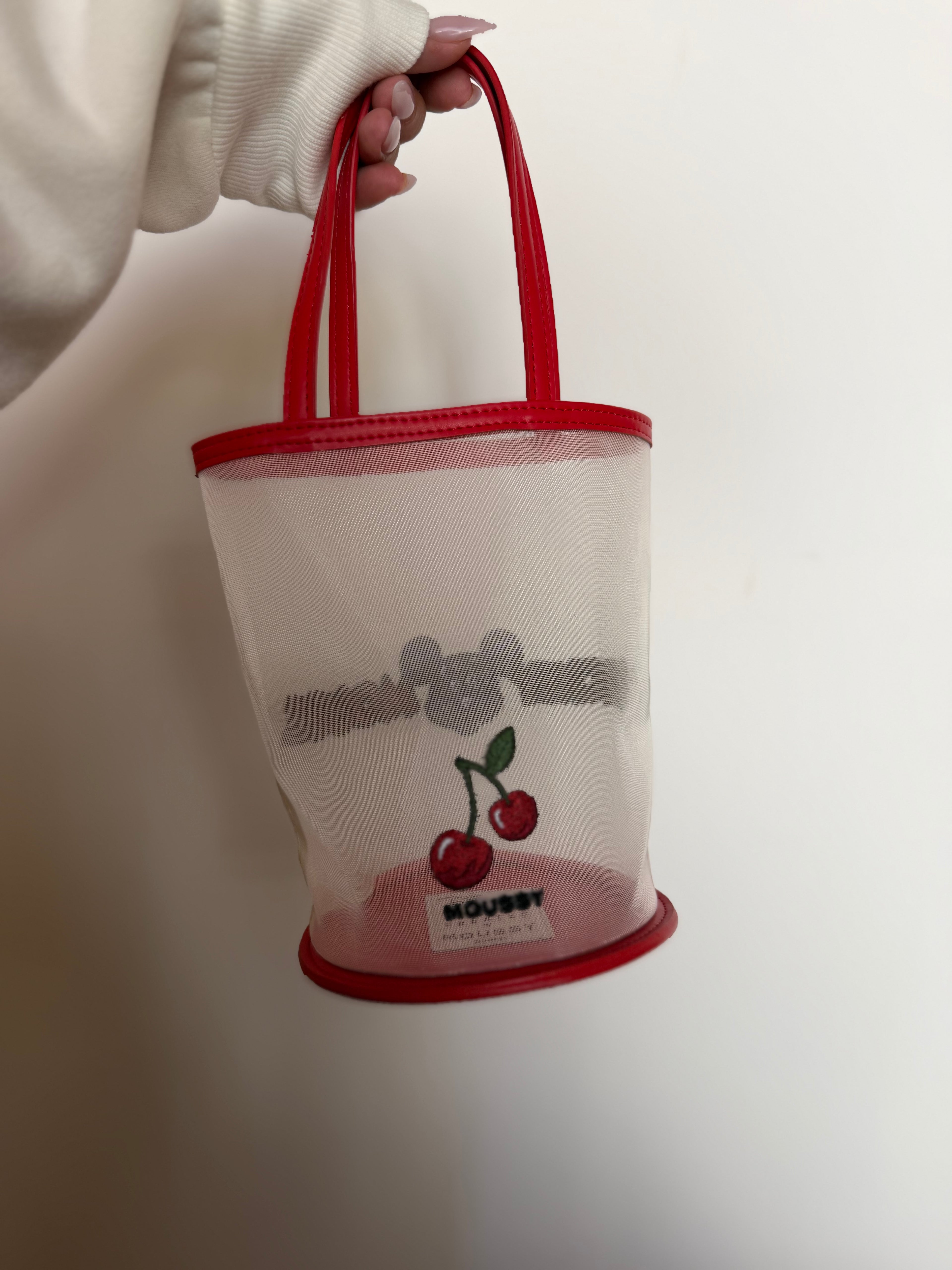 Disney x Moussy Cherry Mesh Tote