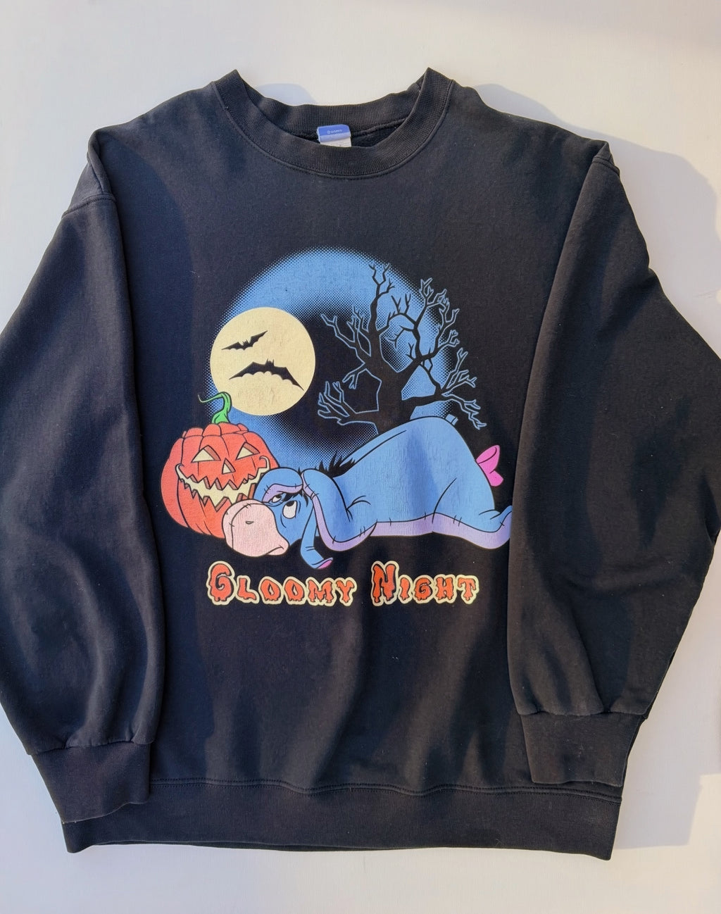 Disney Eeyore Gloomy Night Halloween Sweatshirt