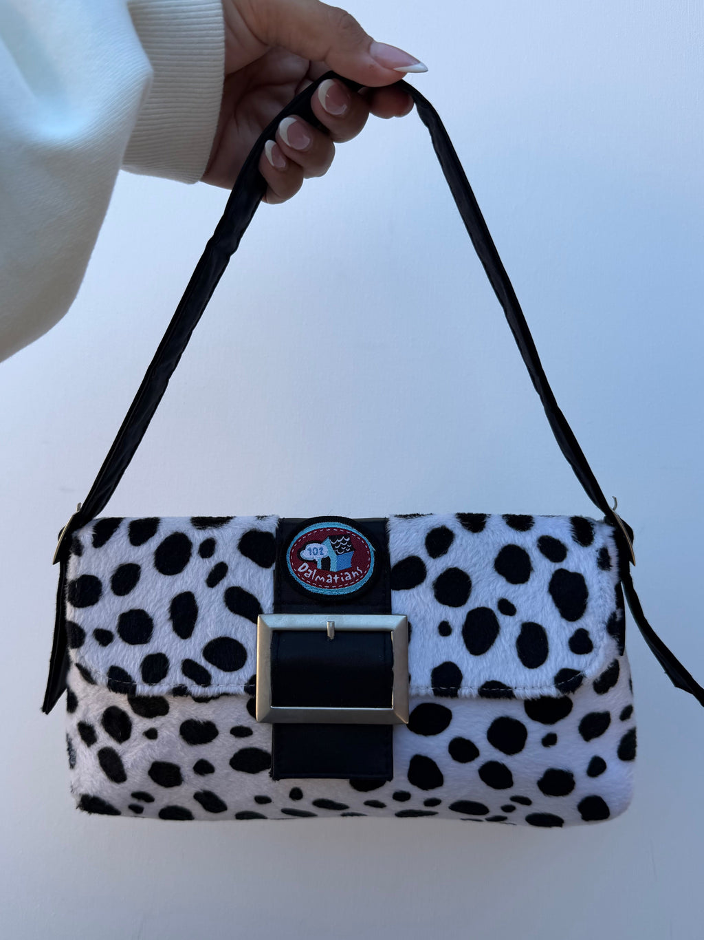 102 Dalmatians Faux Fur Shoulder Bag